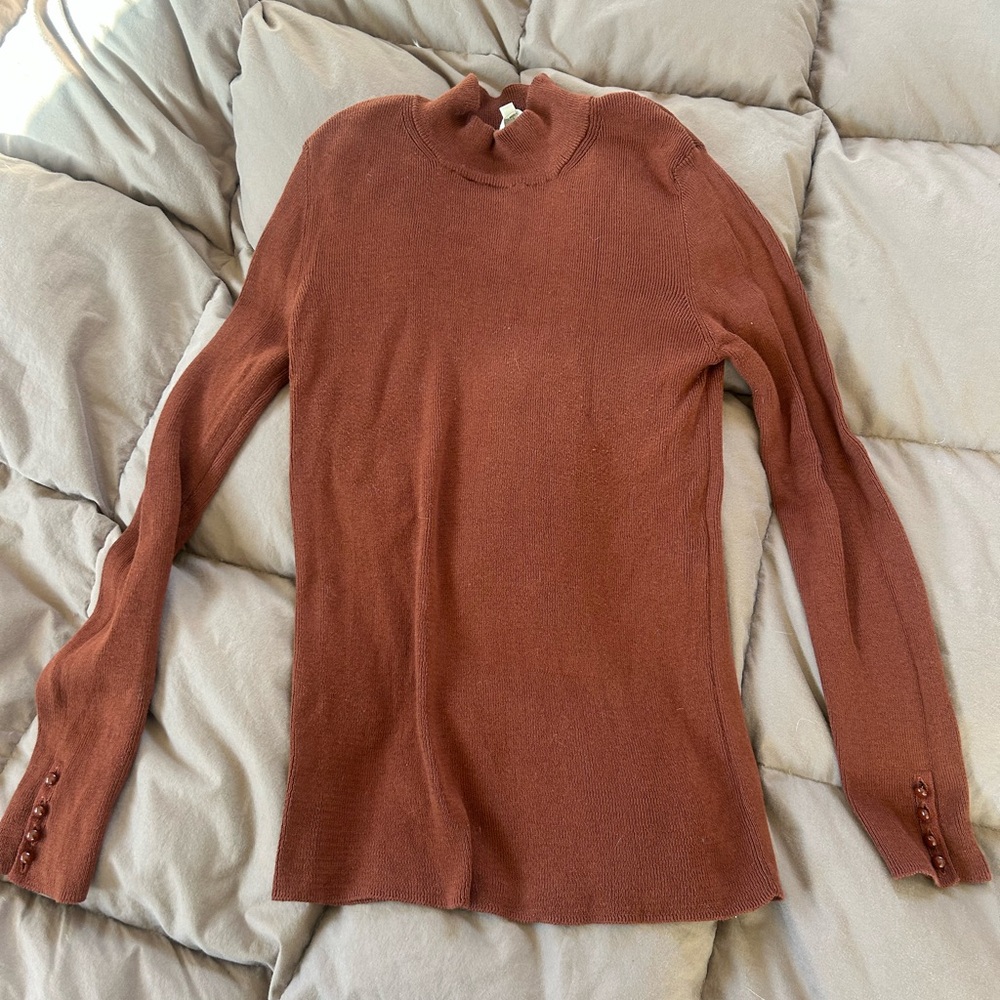 Sezane Simon Jumper in Caramel